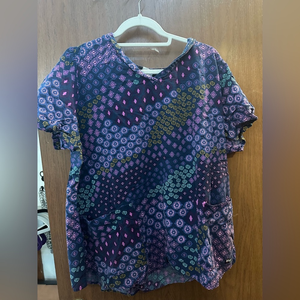 Scrubs shirt.